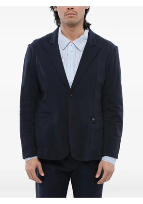 John Richmond peak-lapel single-breasted blazer - Blue
