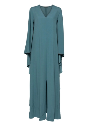 Alberta Ferretti crepe kaftan - Blue