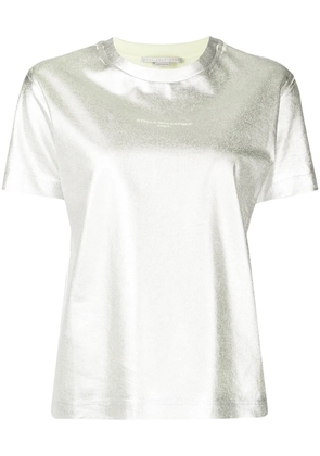 Stella McCartney 2001 logo metallic T-shirt - Silver