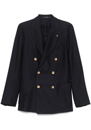 Tagliatore double-breasted blazer - Blue