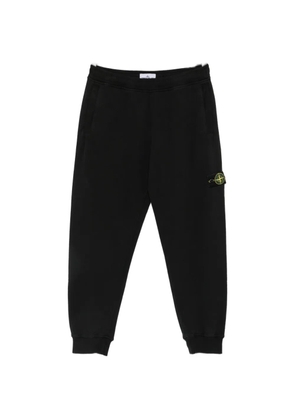 Stone Island logo-patch track pants - Black
