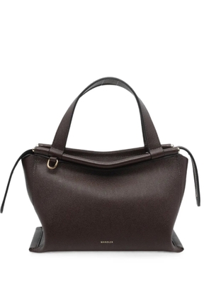 Wandler Ida leather handbag - Brown