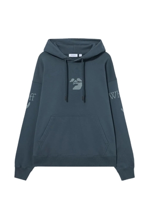 Off-White Swimming Logo Skate hoodie - Blue