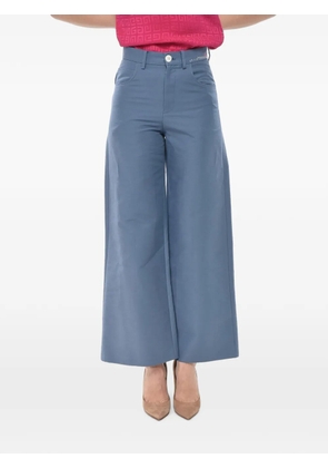 Marni five-pocket wide-leg trousers - Blue