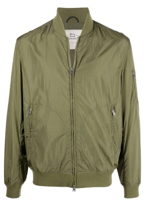 Woolrich zip-up bomber jacket - Green