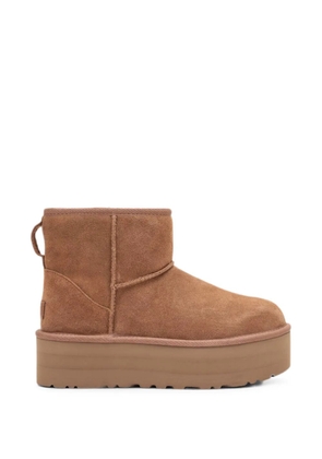 UGG platform ankle boots - Brown