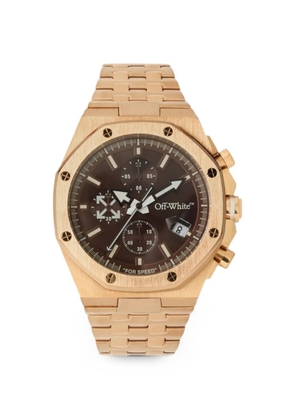 Off-White High Frequency Chrono 42mm watch - Brown
