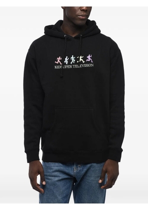 KidSuper embroidered-logo hoodie - Black