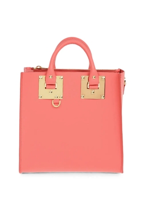 Sophie Hulme Albion leather tote bag - Red