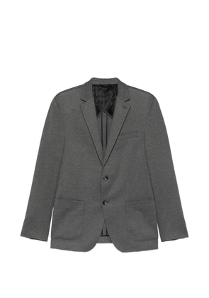 Karl Lagerfeld melange-effect single-breasted blazer - Grey