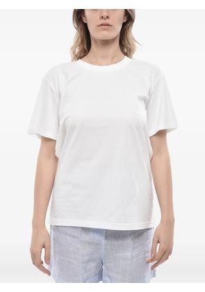 Ludovic de Saint Sernin embroidered-monogram crew-neck T-shirt - White
