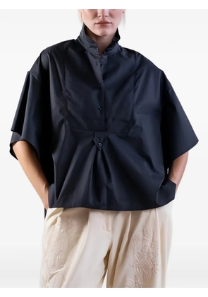 PSOPHIA mandarin-collar shirt - Black
