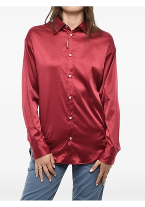 DSQUARED2 logo-patch shirt