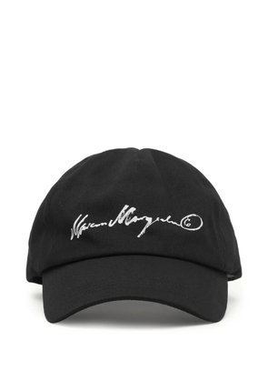 MM6 Maison Margiela logo-print baseball cap - Black