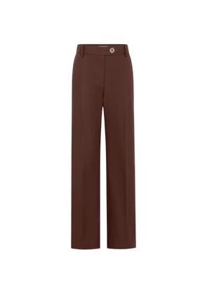 Rabanne pressed-crease trousers - Brown