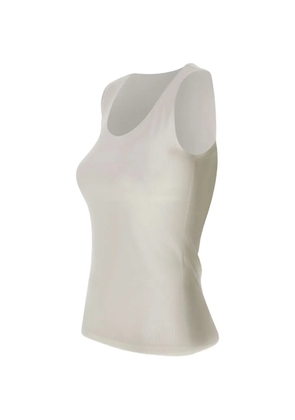 Gran Sasso ribbed-knit tank top - White