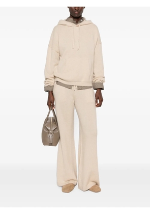 7 For All Mankind drawstring-waist wide-leg trousers - Neutrals