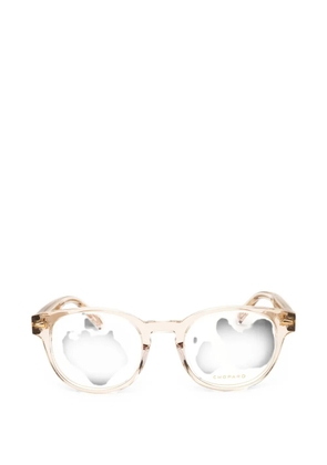 Chopard Eyewear round-frame glasses - Neutrals