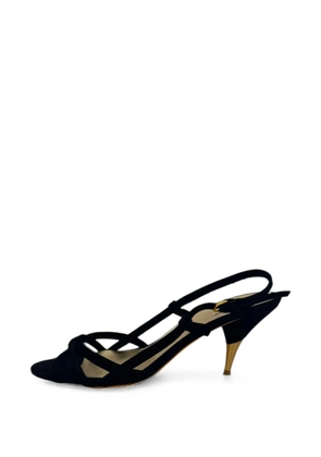 Miu Miu Pre-Owned slingback sandals - Black