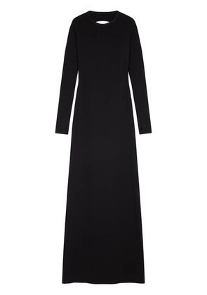 Givenchy cut-out long-sleeve maxi dress - Black