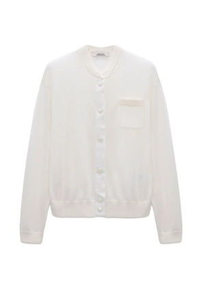 Dorothee Schumacher Refined button-fastening cardigan - White