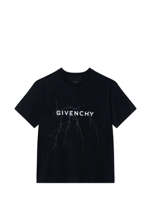 Givenchy lightning-print logo-print T-shirt - Black
