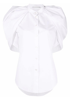 Stella McCartney short puff sleeve shirt - White