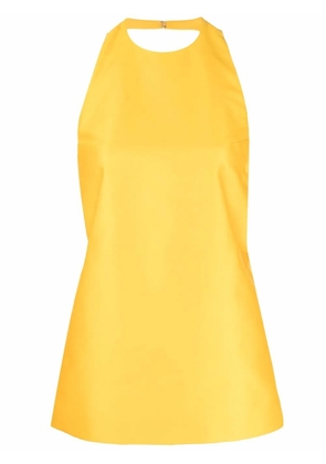 PUCCI layered sleeveless blouse - Yellow