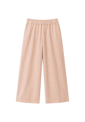 Gran Sasso elasticated-waistband wide-leg trousers - Neutrals