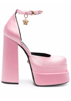 Versace Medusa Aevitas platform pumps - Pink