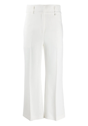 PUCCI flared cropped trousers - White