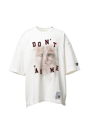 Maison MIHARA YASUHIRO cat-printed T-shirt - White