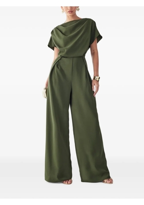 BWLDR cowl-neck jumpsuit - Green