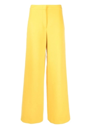 PUCCI wide-leg wool trousers - Yellow