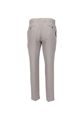 Isaia pleated tailored trousers - Grey