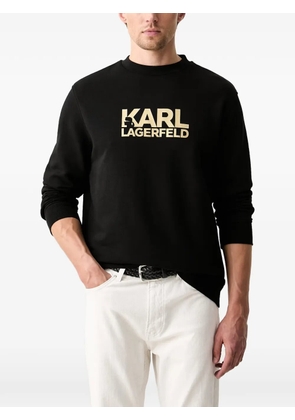 Karl Lagerfeld logo-print sweater - Black