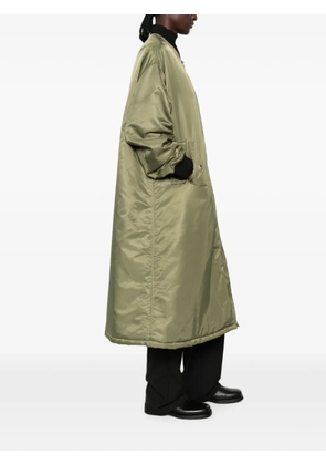 Giorgio Brato zip-up coat - Green