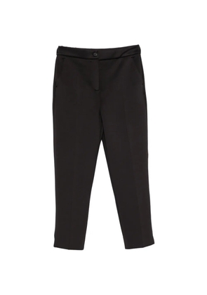 Max Mara Feroce elasticated-waistband slim-fit trousers - Black