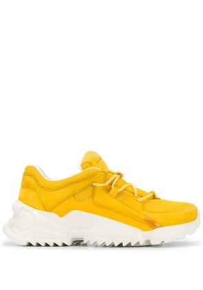Ferragamo Skylar two tone sneakers - Yellow