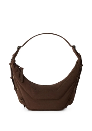 LEMAIRE small Soft Game bag in nylon canvas - Brown