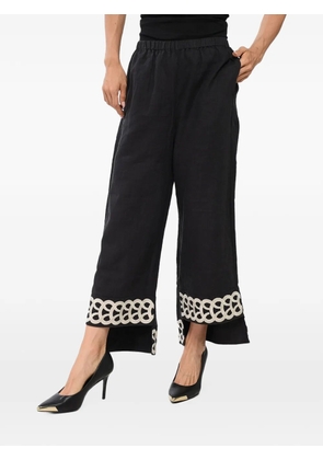 By Malene Birger Mirabellos embroidered trousers - Blue