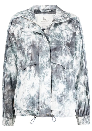 Woolrich Hazle ocean-print jacket - Blue