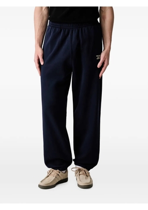 Drôle De Monsieur slogan-print track pants - Blue