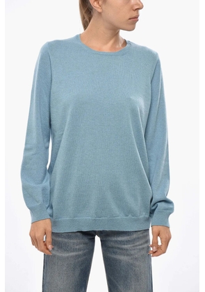 Malo crew-neck long-sleeve sweater - Blue