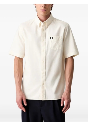 Fred Perry Oxford short-sleeve shirt - Neutrals