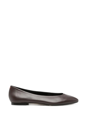 Aeyde pointed-toe ballet flats - Brown