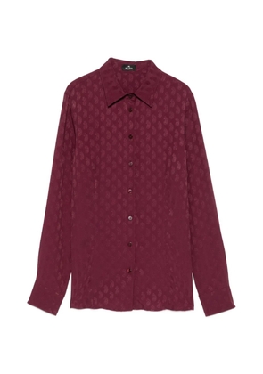 ETRO paisley-print shirt - Red