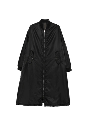 Giorgio Brato zip-up coat - Black