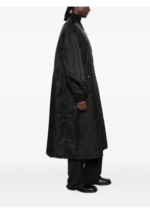 Giorgio Brato zip-up coat - Black