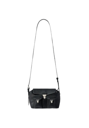 LEMAIRE mini soft gear bag in bubble lambskin - Black